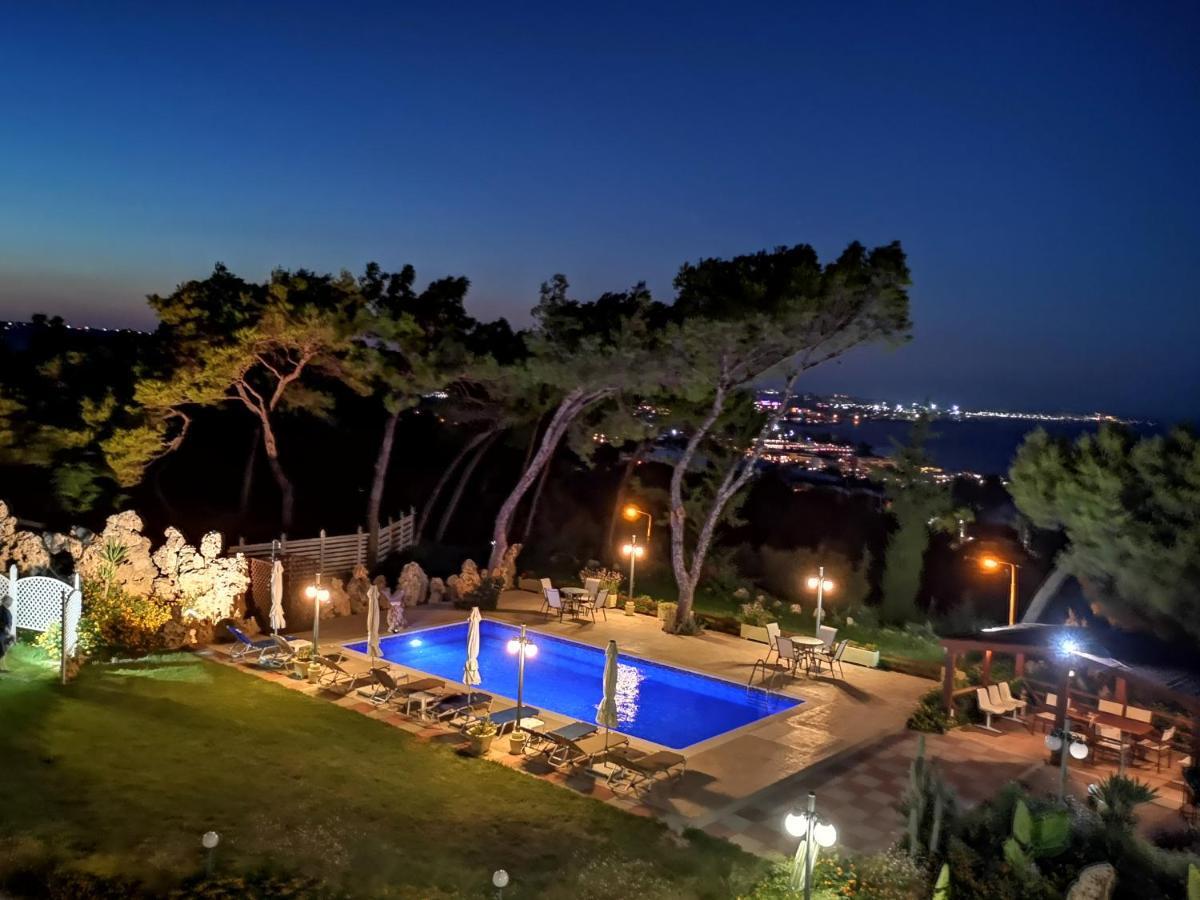 Louis Luxury Villa By Living In Blue Koskinou  Exteriér fotografie